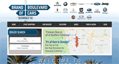 Desktop Screenshot of glendalecars.com